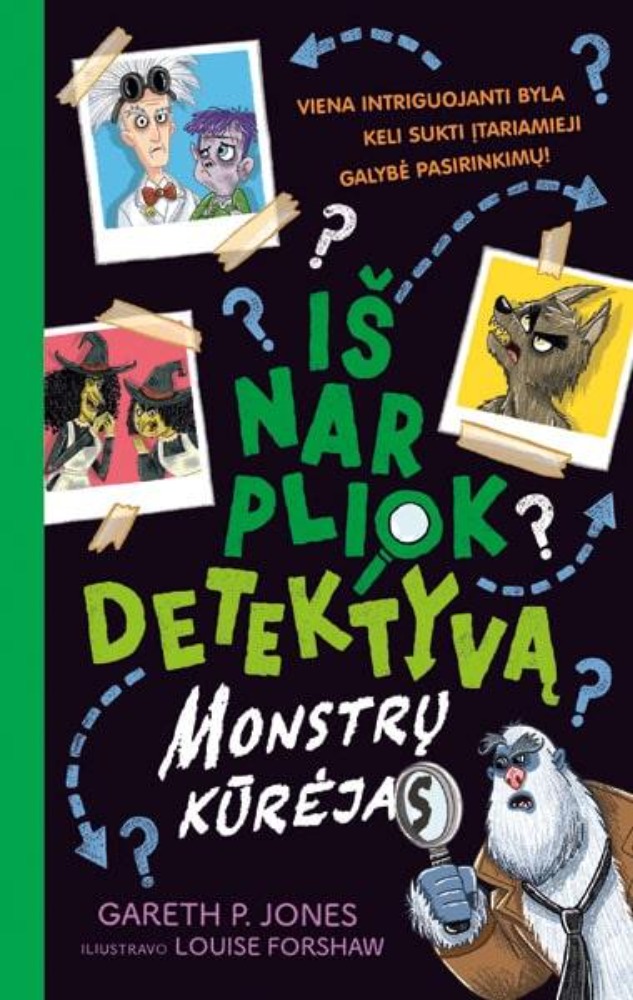 "Monstrų kūrėjas. Išnarpliok detektyvą"