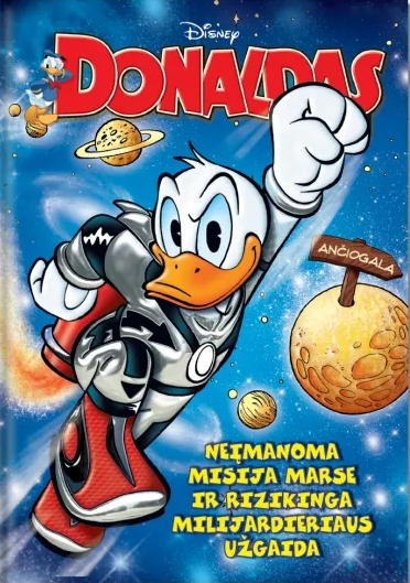 Donaldas Neįmanoma misija marse ir rizikinga milijardieriaus užgaida