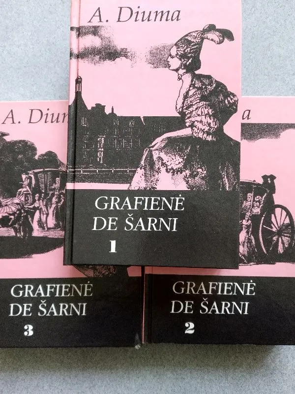Grafienė de Šarni  (1-3 tomai)