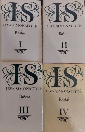 I. Simonaitytė 1-IV raštai