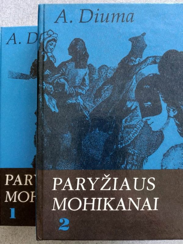 Paryžiaus mohikanai, 1-2 tomai