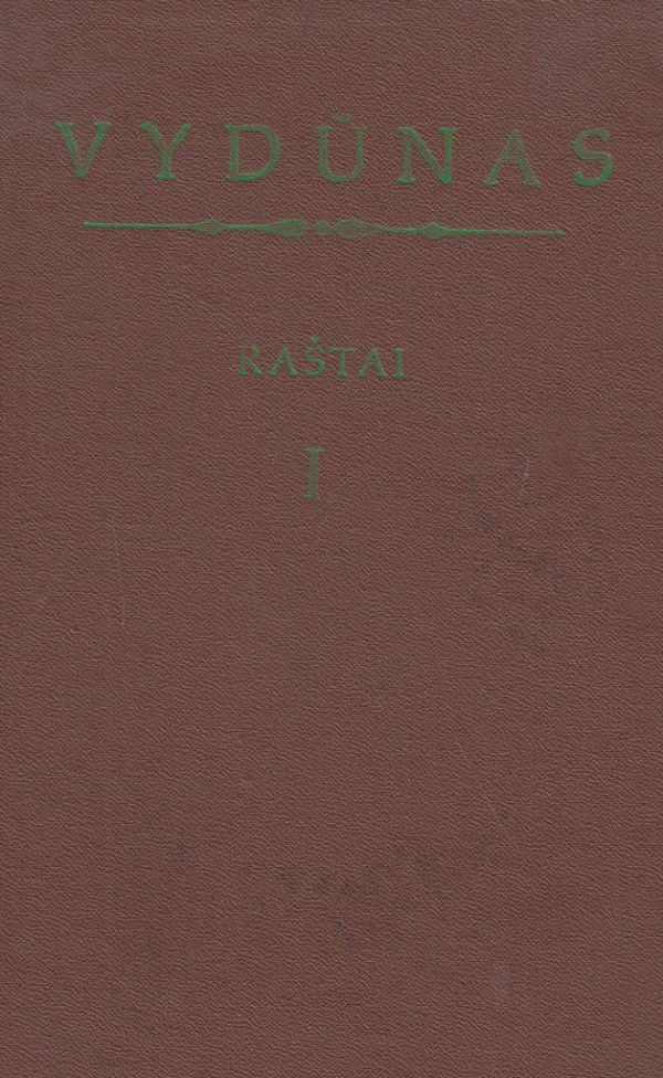 Raštai I tomas