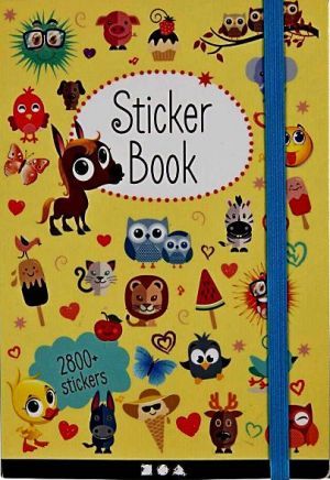 Lipdukų knygutė "Sticker book" (2800vnt.)