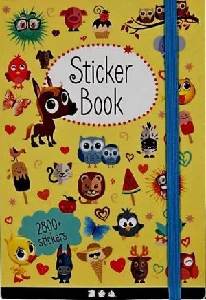 Lipdukų knygutė "Sticker book" (2800vnt.)