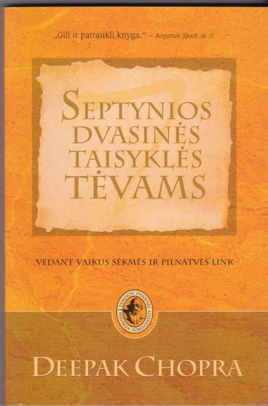 Septynios dvasinės taisyklės tėvams