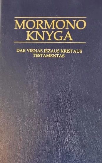 Mormono knyga. Dar vienas Jėzaus Kristaus testamentas