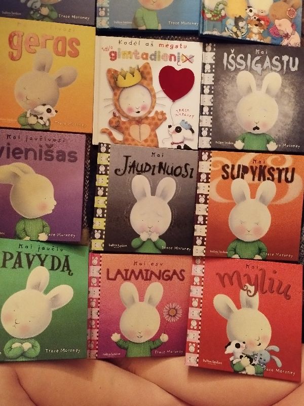 Emocijų knygelė vaikams komplektas
