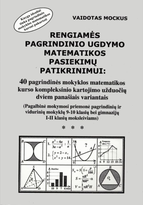 Rengiamės pagrindinio ugdymo matematikos pasiekimų patikrinimui