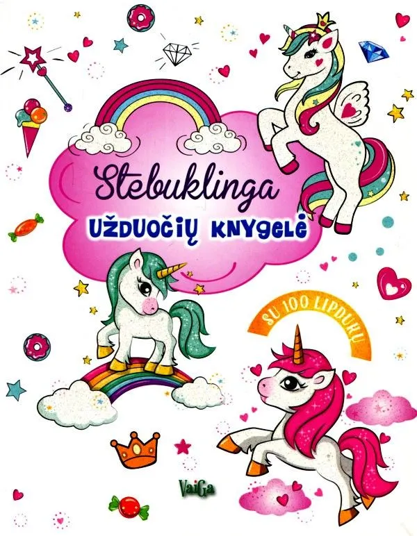 "Stebuklinga užduočių knygelė"