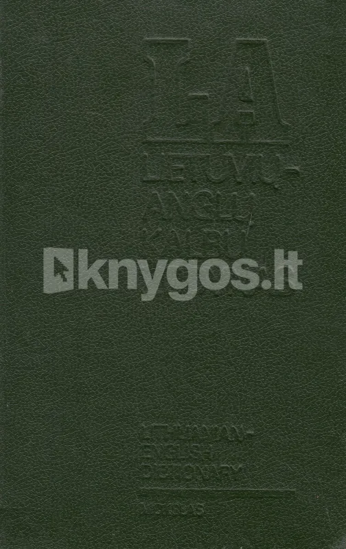 Lietuvių - anglų kalbų žodynas (1991)