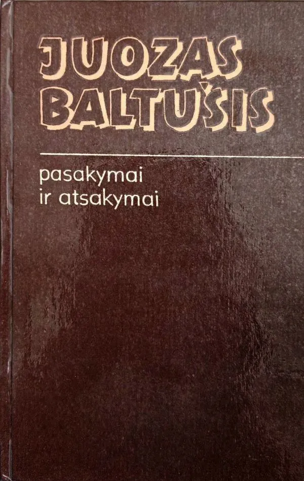 Pasakymai ir atsakymai