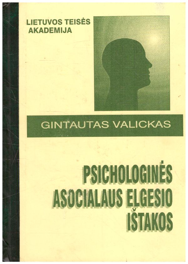 Psichologinės asocialaus elgesio ištakos