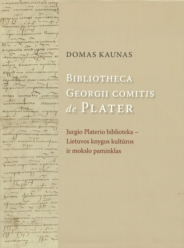 Bibliotheca Georgei comitis de Plater