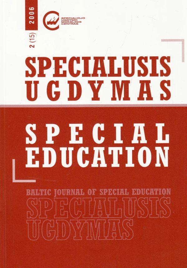 Specialusis ugdymas