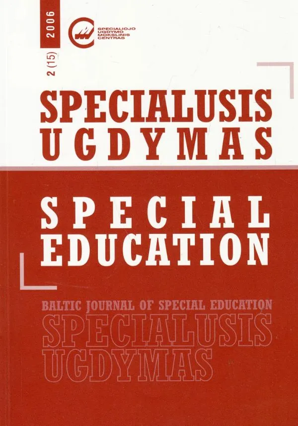 Specialusis ugdymas