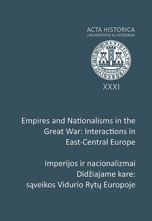 Imperijos ir nacionalizmai Didžiajame kare