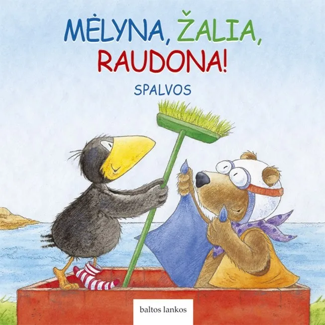 Mėlyna, žalia, raudona! Spalvos