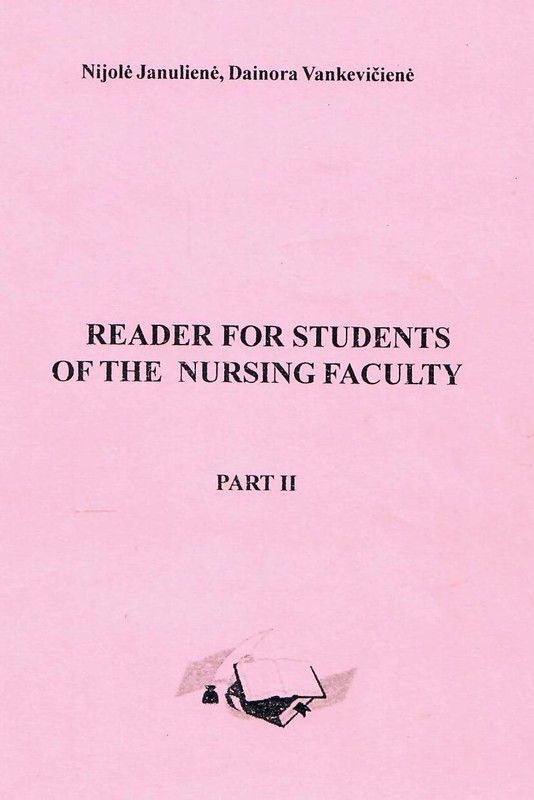Reader for students of the nursing faculty II