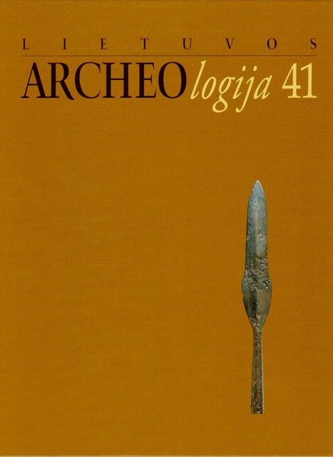 Lietuvos archeologija T. 41