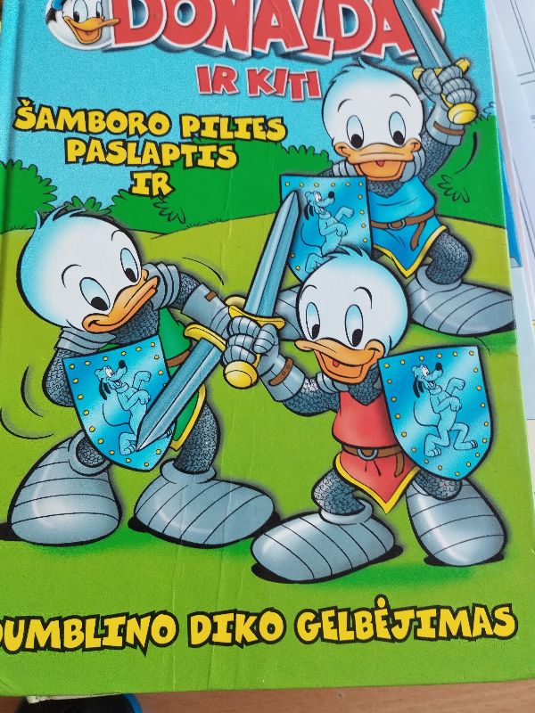 Donaldas ir kiti. Šamboro pilies paslaptis ir dumblio dirbo gelbėjimas