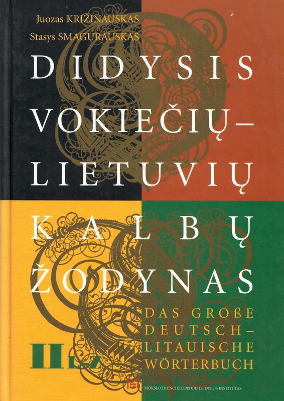 Didysis vokiečių – lietuvių kalbų žodynas II t. L–Z