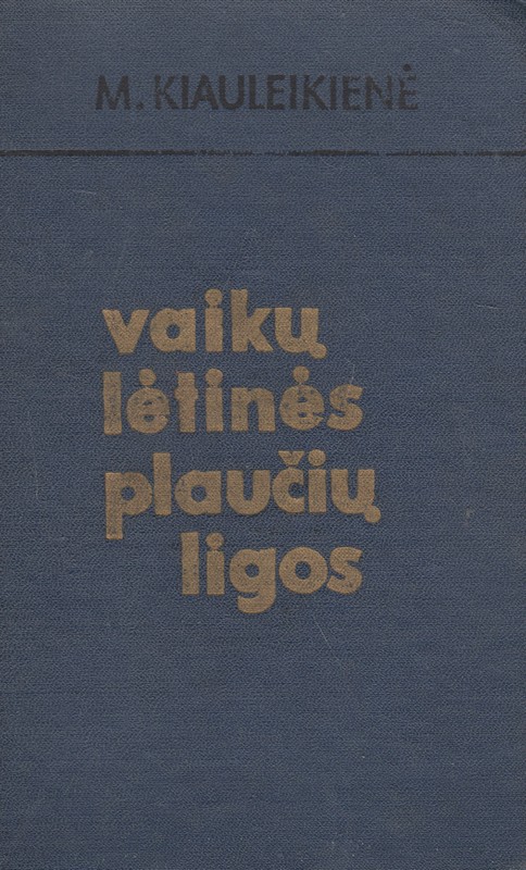 Vaikų lėtinės plaučių ligos