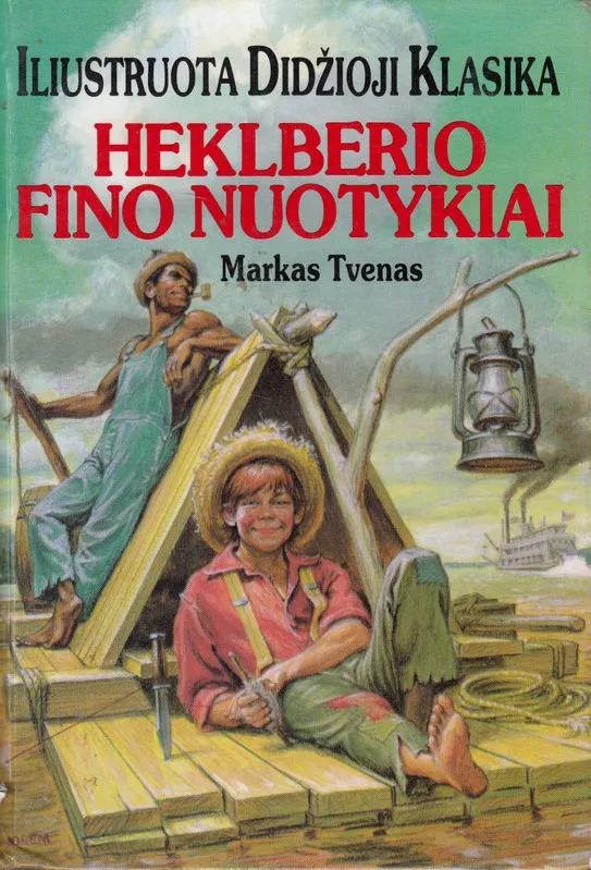 Heklberio Fino nuotykiai. Iliustruota didžioji klasika