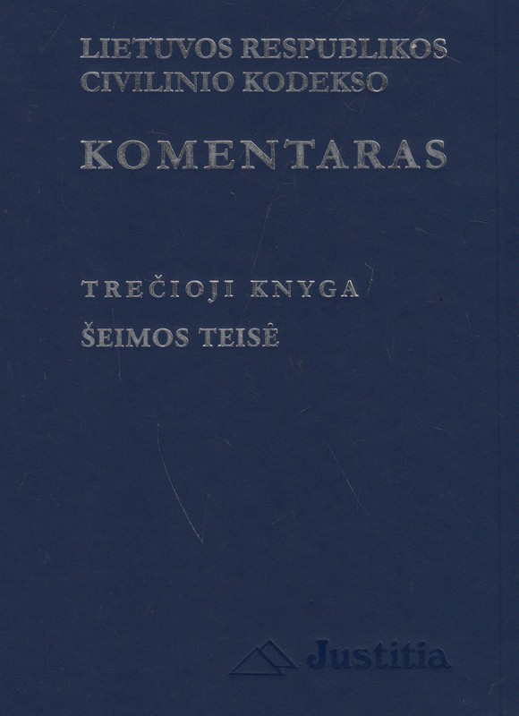 Lietuvos Respublikos civilinio kodekso komentaras