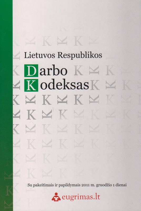 Lietuvos Respublikos darbo kodeksas