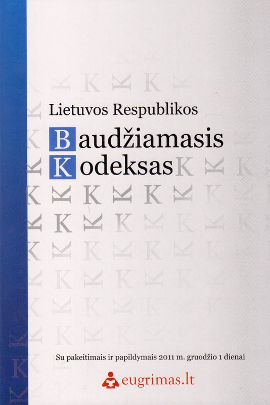 Lietuvos Respublikos baudžiamasis kodeksas