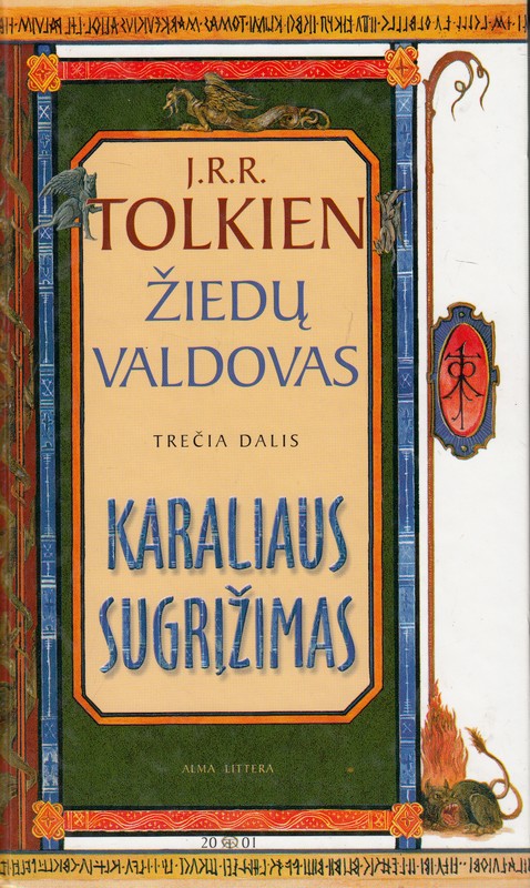 Žiedų valdovas. Karaliaus sugrįžimas. Trečia dalis