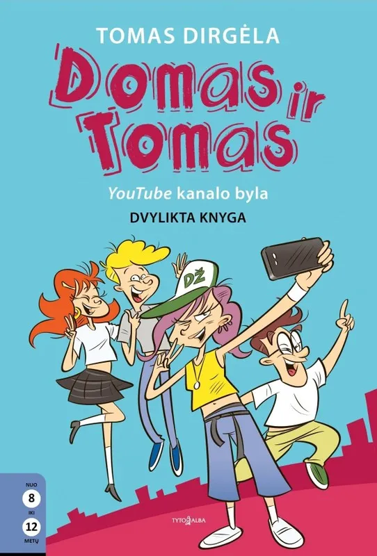 Domas ir Tomas. YouTube kanalo byla. 12 knyga