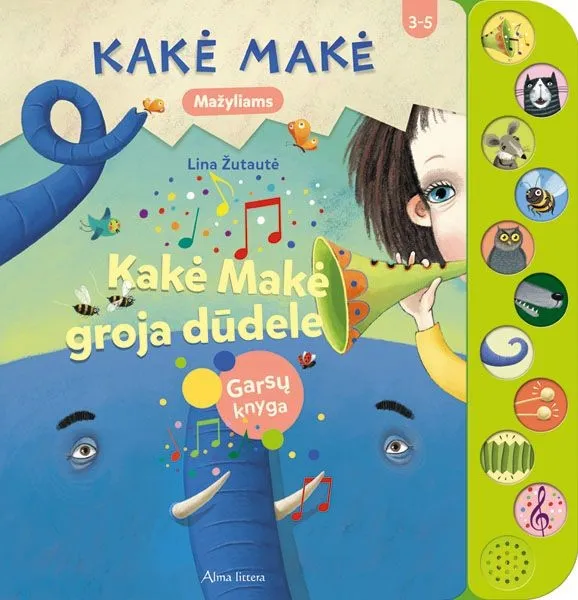 Kakė Makė groja dūdele