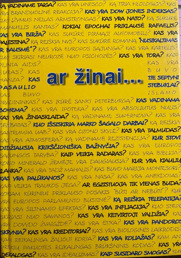Ar žinai...