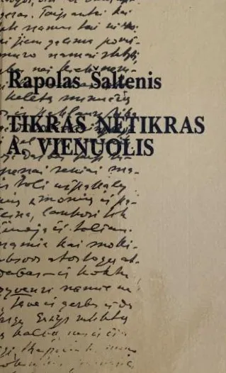 Tikras netikras A. Vienuolis