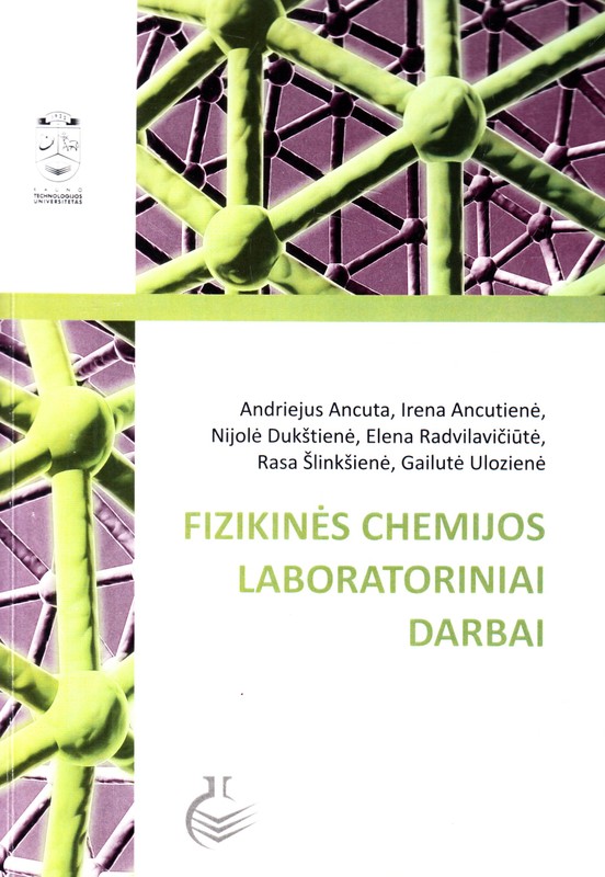 Fizikinės chemijos laboratoriniai darbai