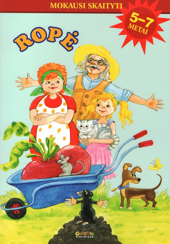 Ropė. Mokausi skaityti