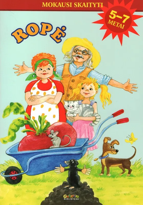 Ropė. Mokausi skaityti