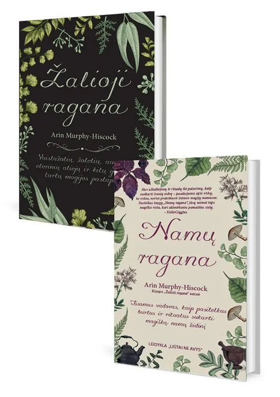 Žalioji ragana + Namų ragana – knygų rinkinys