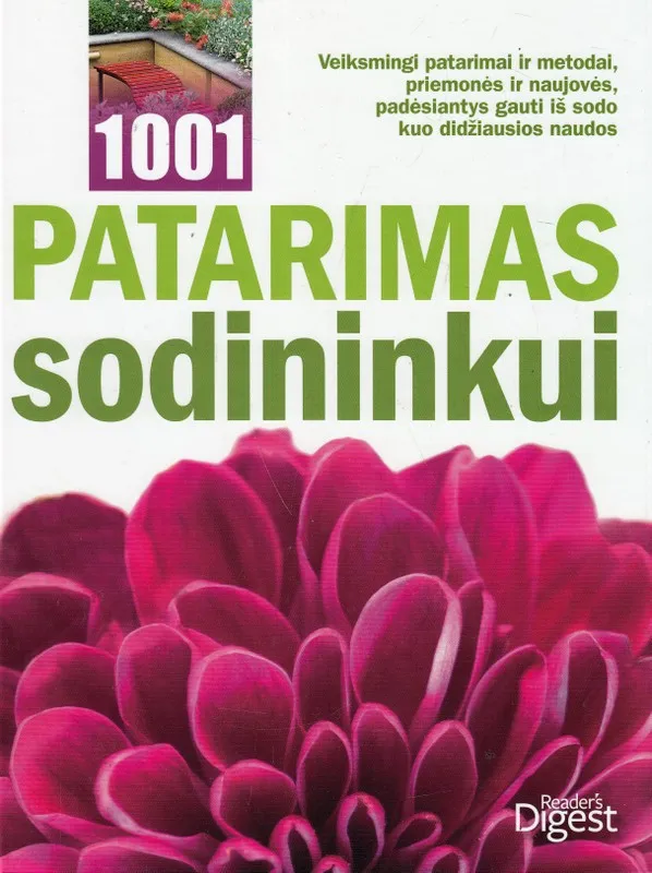 1001 patarimas sodininkui