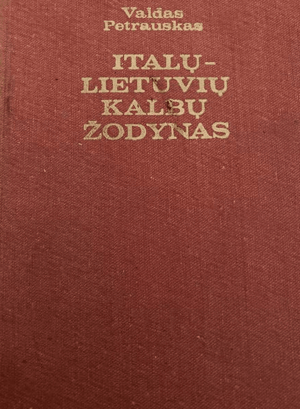 Italų-lietuvių kalbų žodynas (1983)