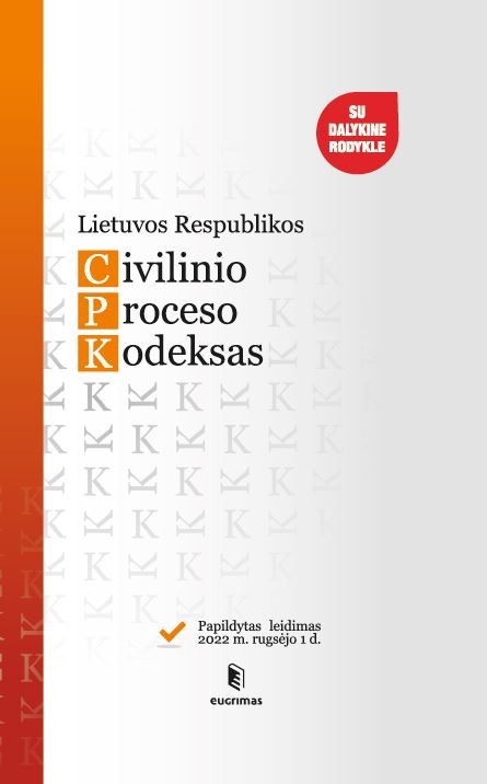 Lietuvos Respublikos civilinio proceso kodeksas