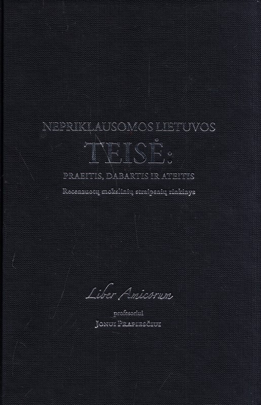 Nepriklausomos Lietuvos teisė
