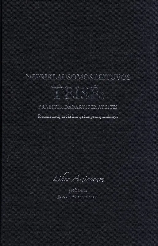 Nepriklausomos Lietuvos teisė