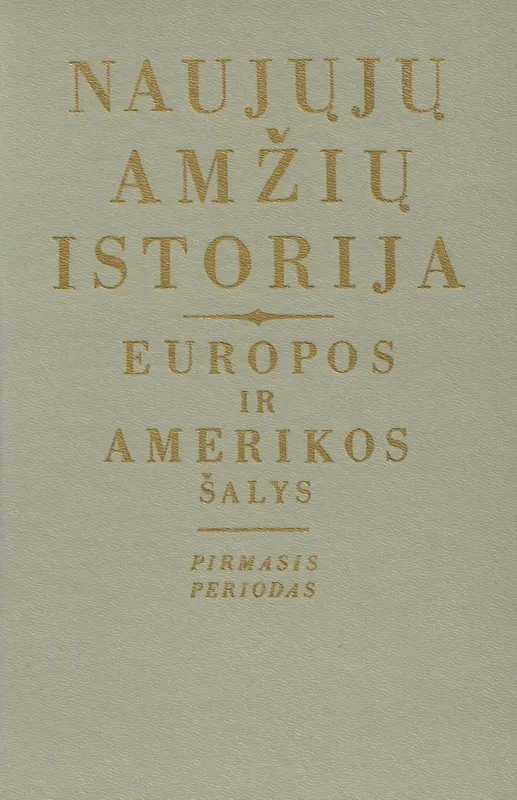 Naujųjų amžių istorija