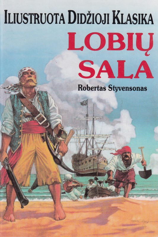 Lobių sala. Iliustruota didžioji klasika