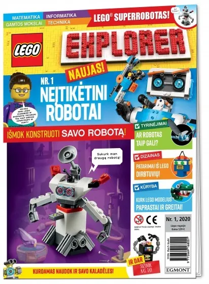Lego Explorer. Žurnalas 2020/1