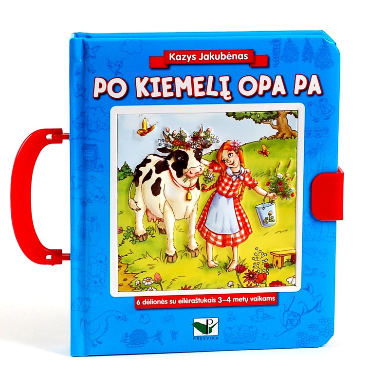 Po kiemelį opa pa. 6 dėlionės su eilėraštukais 3–4 metų vaikams