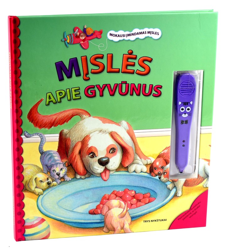 Mįslės apie gyvūnus (su pieštuku)