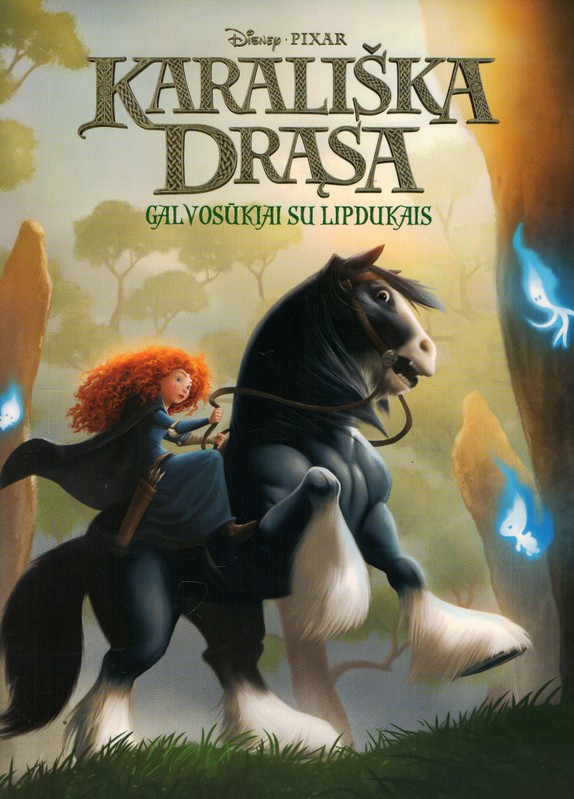 Karališka drąsa. Galvosūkiai su lipdukais